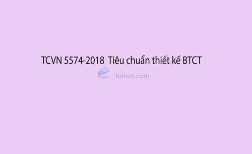 tiêu chuẩn thiết kế bê tông cốt thép TCVN5574-2018